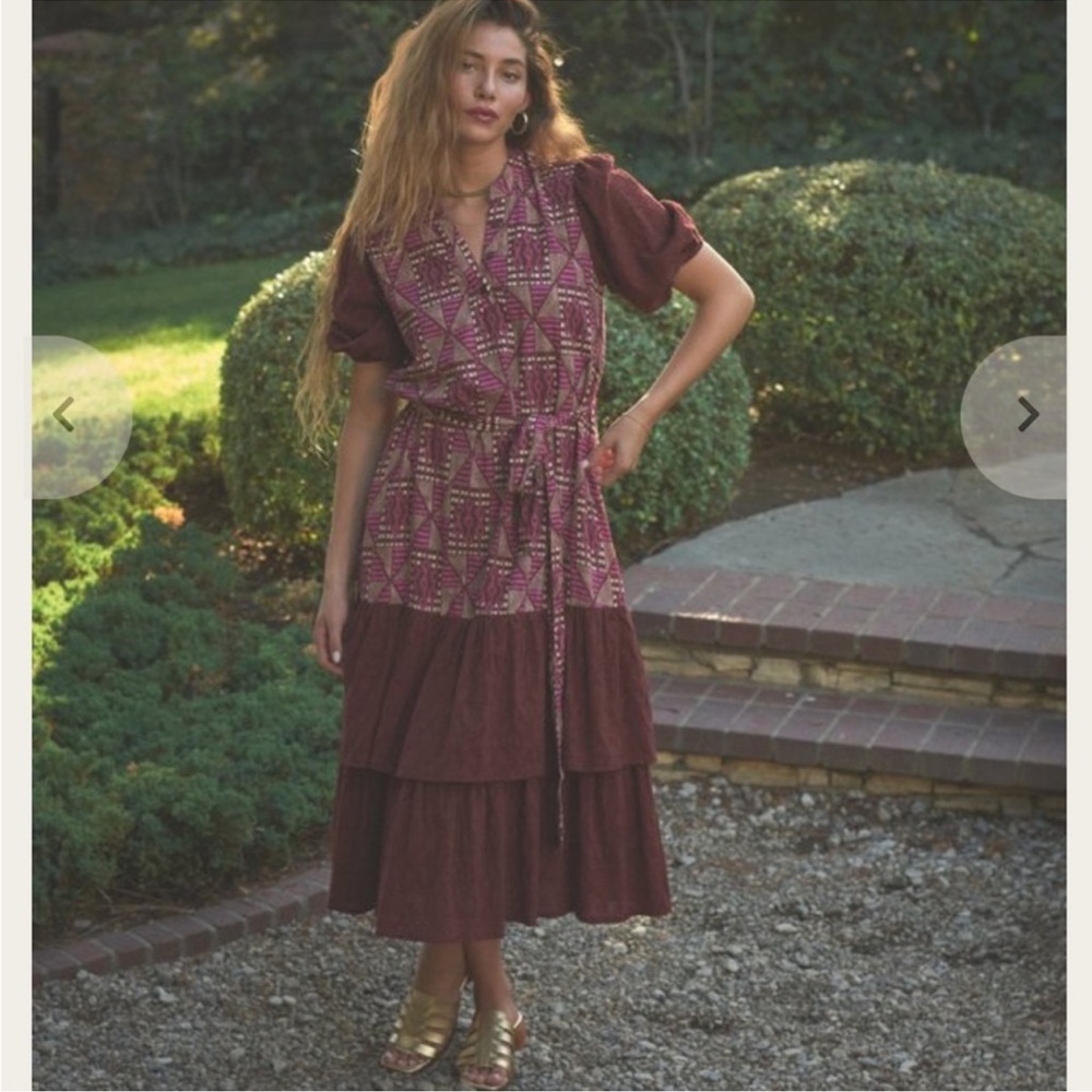 The Odells Lily Midi Dress Size Medium